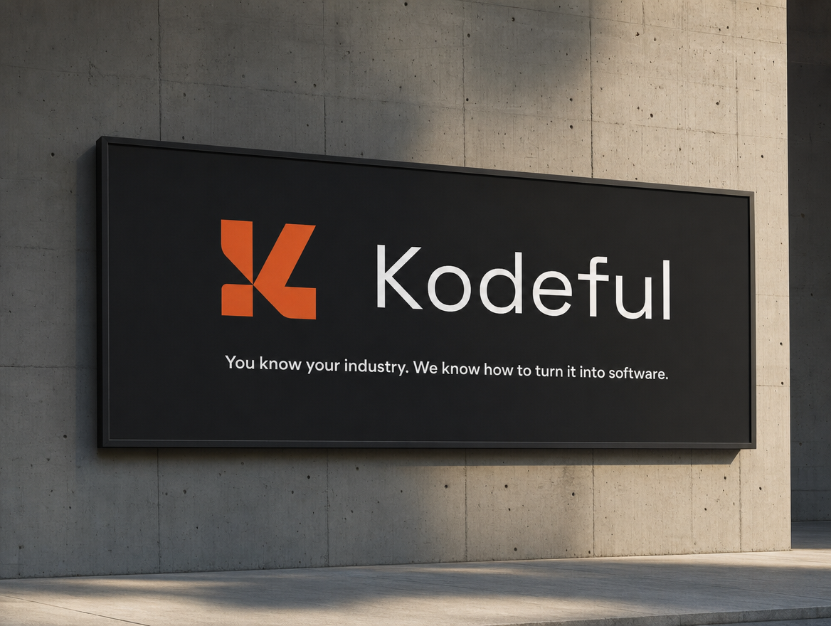 Kodeful billboard